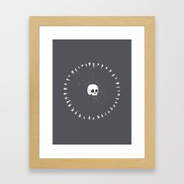 Till Death Framed Art Print
