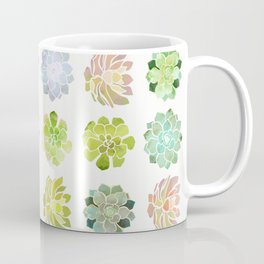 Spring Succulents Coffee Mug