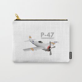 WW2 P-47 Thunderbolt Airplane Carry-All Pouch | Wwii, Ww2, Plane, Military, Usaaf, Secondworldwar, Fighter, Aircraft, P47, Bomber 