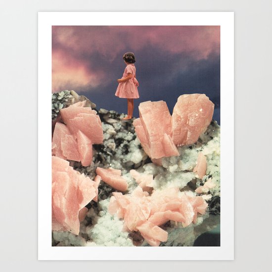 ROSE QUARTZ Art Print