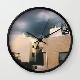 light before the storm Wall Clock