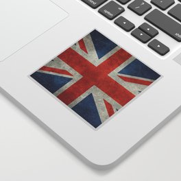 UK British Union Jack flag "Bright" retro Sticker