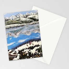 Reflection Floating Nature Art Acrylic Print Stationery Card