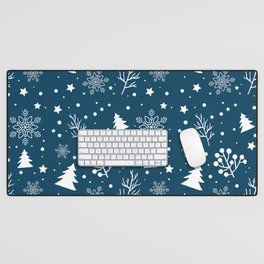 Christmas Pattern Desk Mat