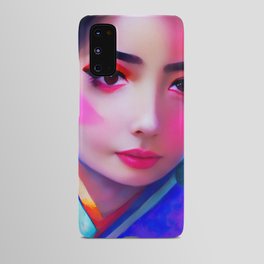 Geisha, Portrait Android Case