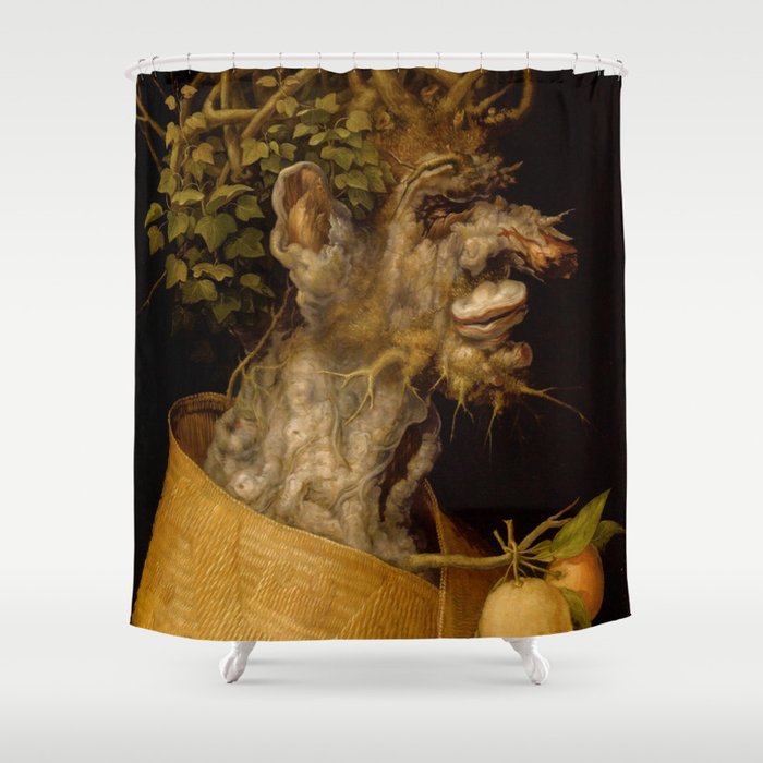 Giuseppe Arcimboldo "Four seasons - Winter" Shower Curtain