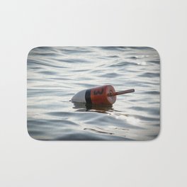 Buoy Bath Mat | Ocean, Digital, Color, Rockland, Maine, Nature, Photo, Fishing 