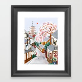 Kyoto, Japan Framed Art Print