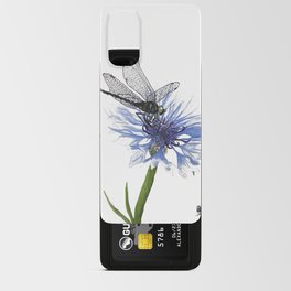 Cornflower Dragonfly and a Fly Android Card Case