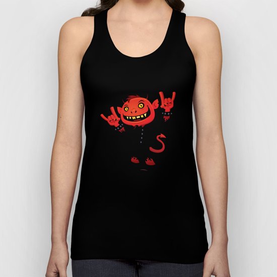 Heavy Metal Devil Unisex Tank Top