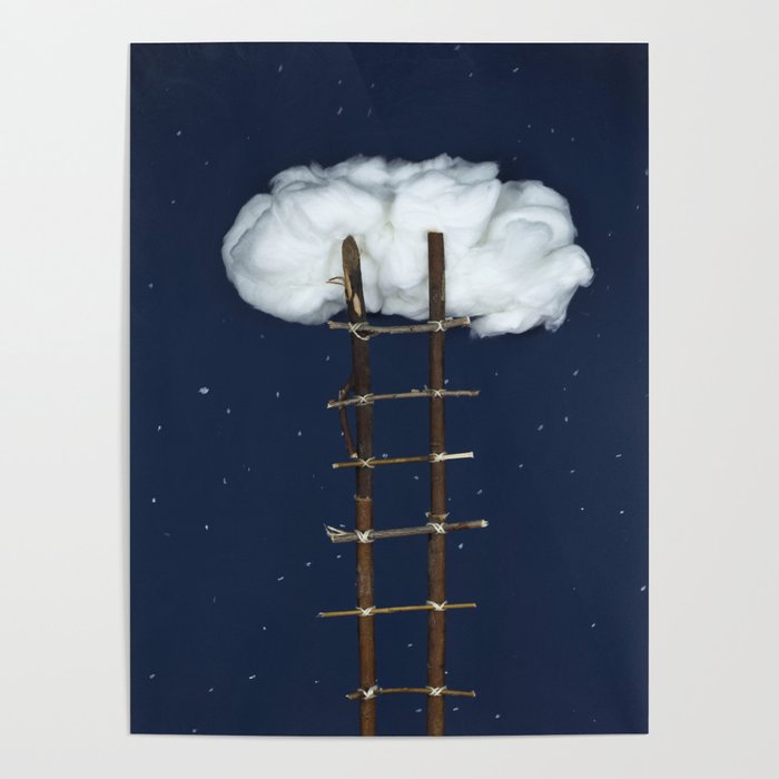 Stairway to the clouds Poster