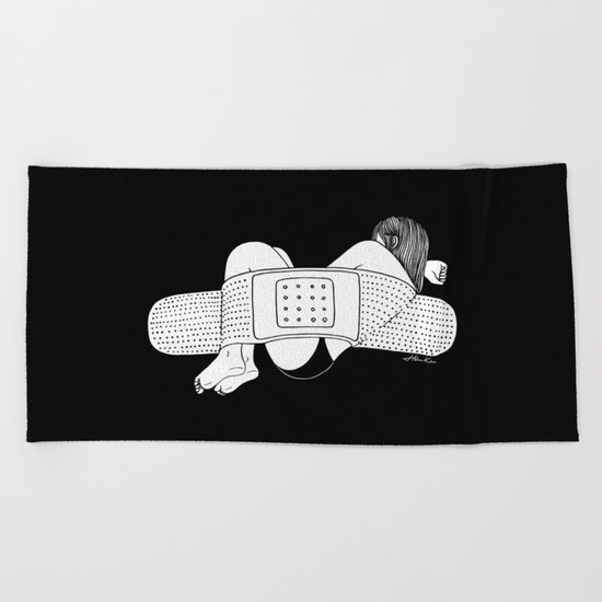Everybody Hurts Beach Towel