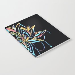 Pastel Lotus Notebook