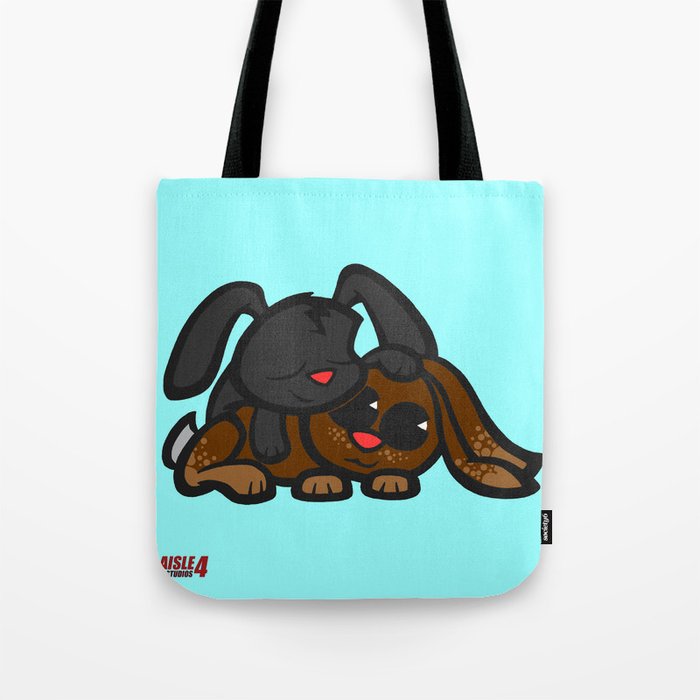 Cuddle Bunnies Tote Bag