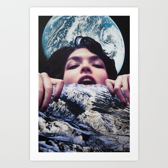 Hold Your Head Up Art Print