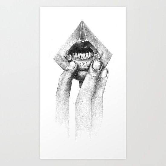 little secret.... Art Print