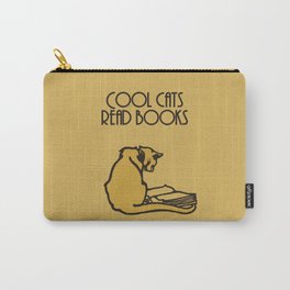 Cool cats read books Carry-All Pouch