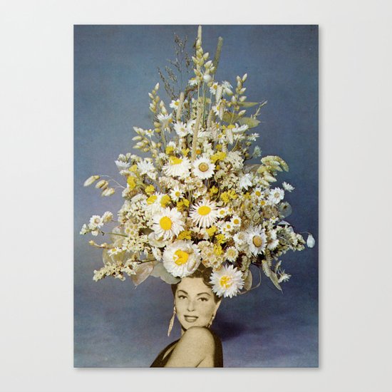 Floral Fashions Canvas Print