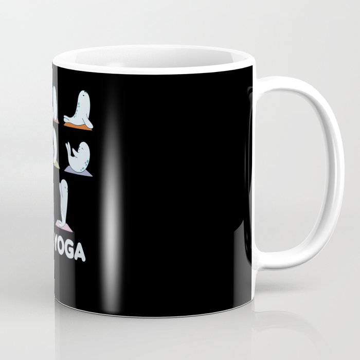 Robben Yoga Cute Robben Yoga Mat Sport Coffee Mug