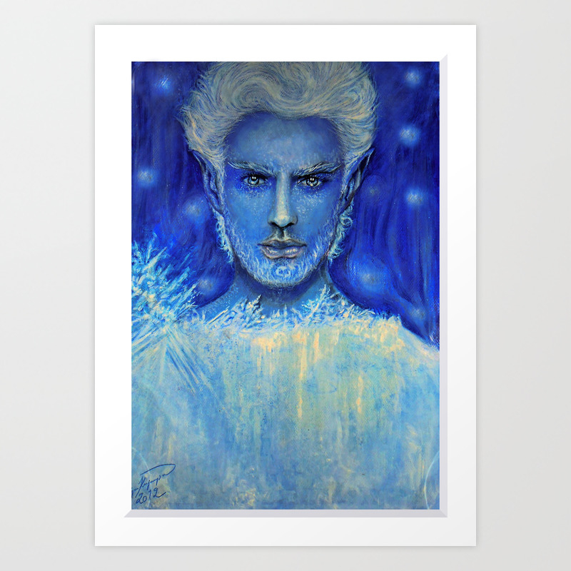Jack Frost Art Print By Artofkatjak Society6