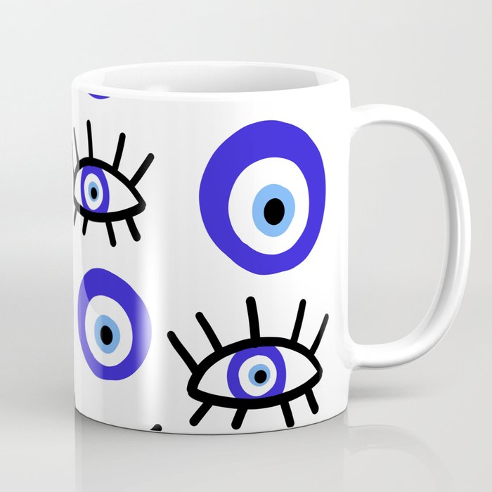 mediterranean evil eye Coffee Mug