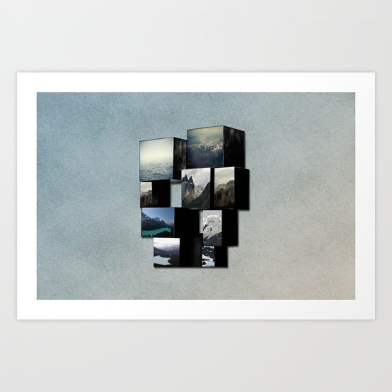 VACANCY zine Art Print