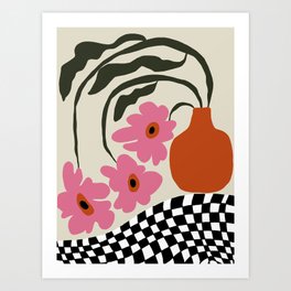 Vintage blossom  Art Print