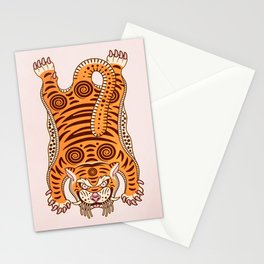 King Of The Jungle 03: Peach Tiger Edition Stationery Card
