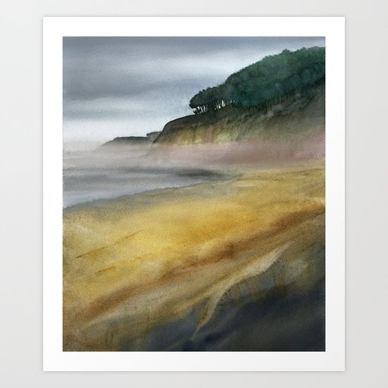 mist Art Print