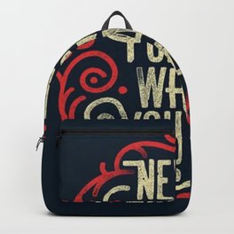 Never forget what you are  Backpack | Pop Art, Lettering, Ink, Graphite, Typographic, Handletter, Typography, Stencil, Watercolor, Inspiration 