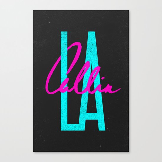 L.A. Callin' Canvas Print