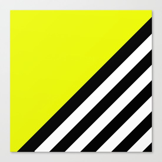 Sunshine Zebra Canvas Print
