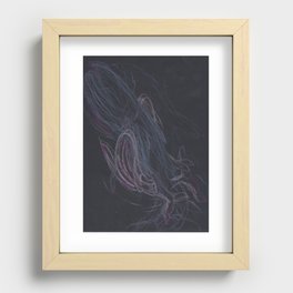 Mama Whale Recessed Framed Print