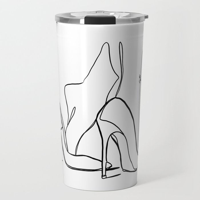 Walk a Day in her Shoes Travel Mug