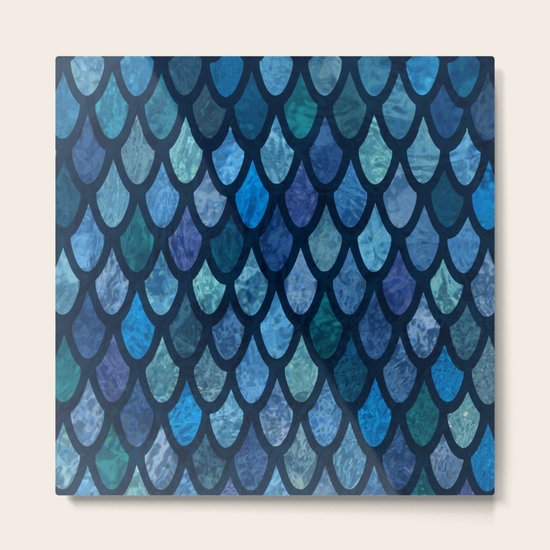 Scales Metal Print