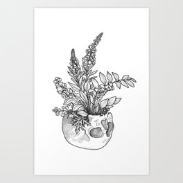 Deadly Herbs Art Print