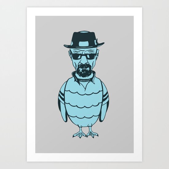 HeisenBird Art Print
