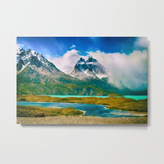 Earth, Water, Air Metal Print