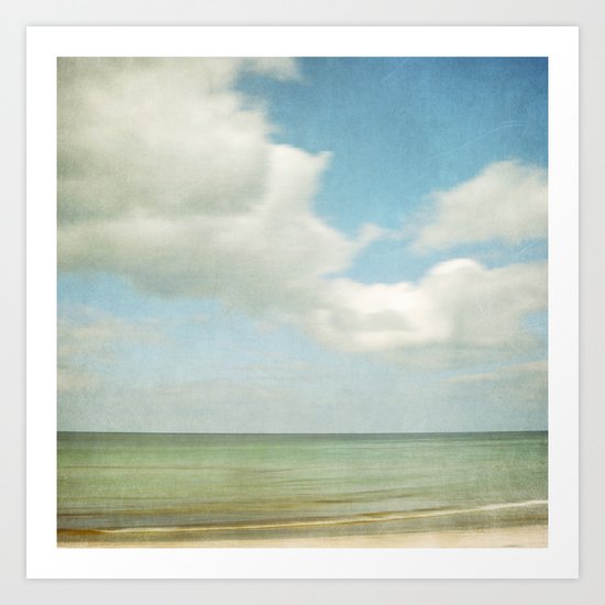 sea square IV Art Print