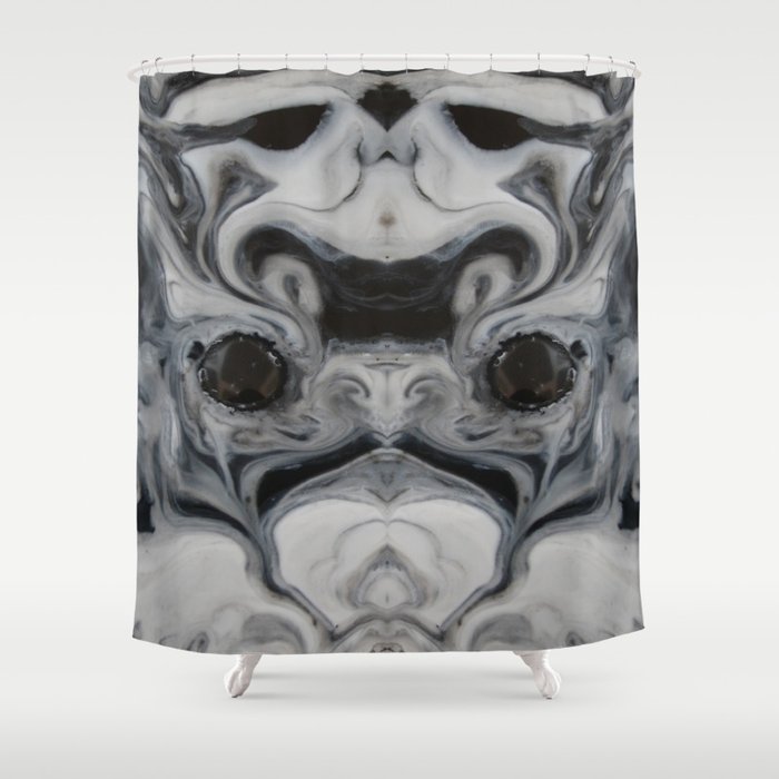 The Bat Shower Curtain