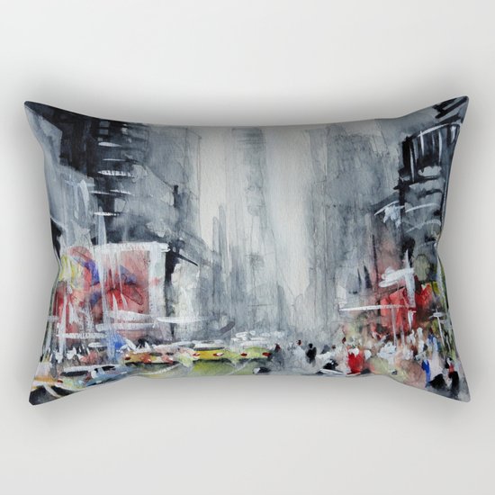 New York - New York Rectangular Pillow