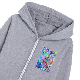 Forever A Child At Heart  Kids Zip Hoodie