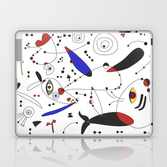 Whale and squirrel Laptop & iPad Skin