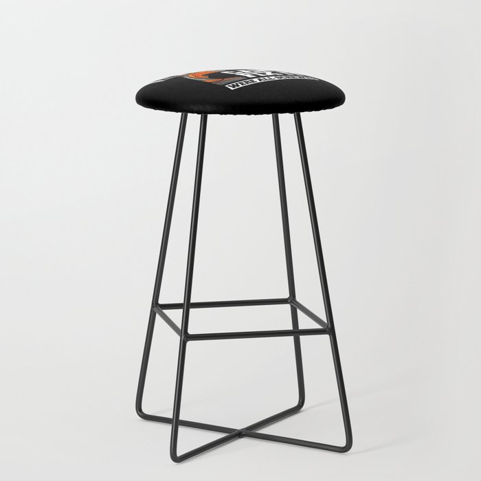 If Dad Can't Fix It Repair Drill Father's Day Bar Stool