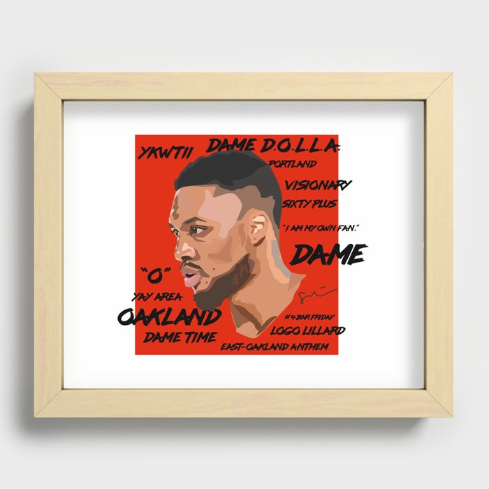 Dame Recessed Framed Print