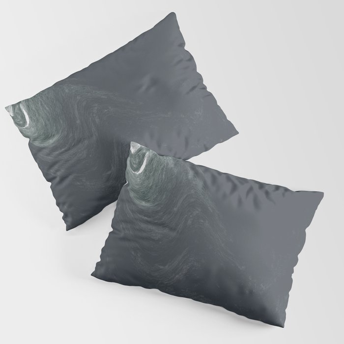Microcosm 1 - Abstract Contemporary Fluid Painting Pillow Sham