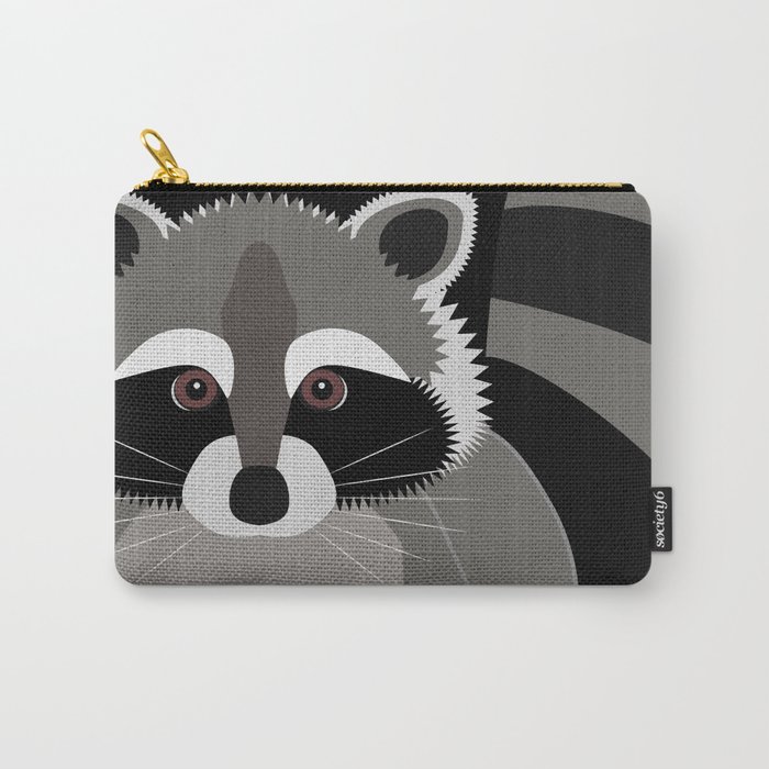 Raccoon in the Night Carry-All Pouch