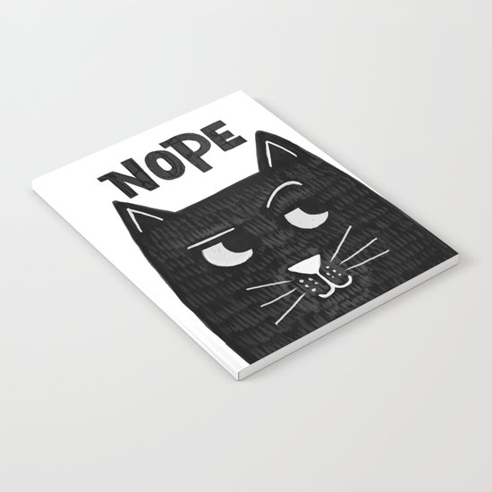 nope kitty Notebook