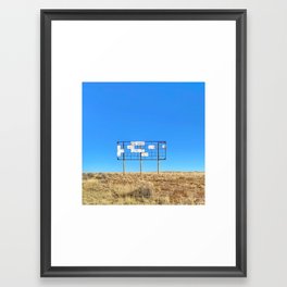 Ghost 2 Framed Art Print