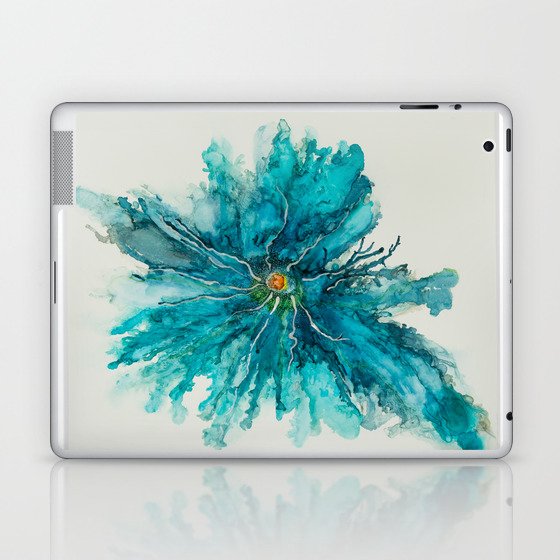 Blue Blast Laptop & iPad Skin